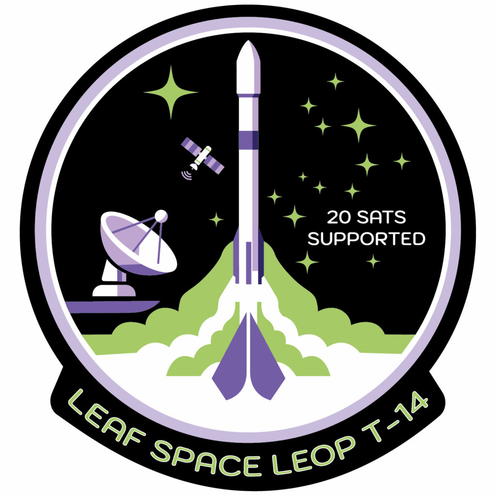 Leaf Space mission patch