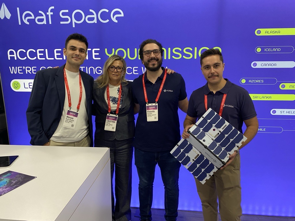 Fossa Systems X Leaf Space at SmallSat